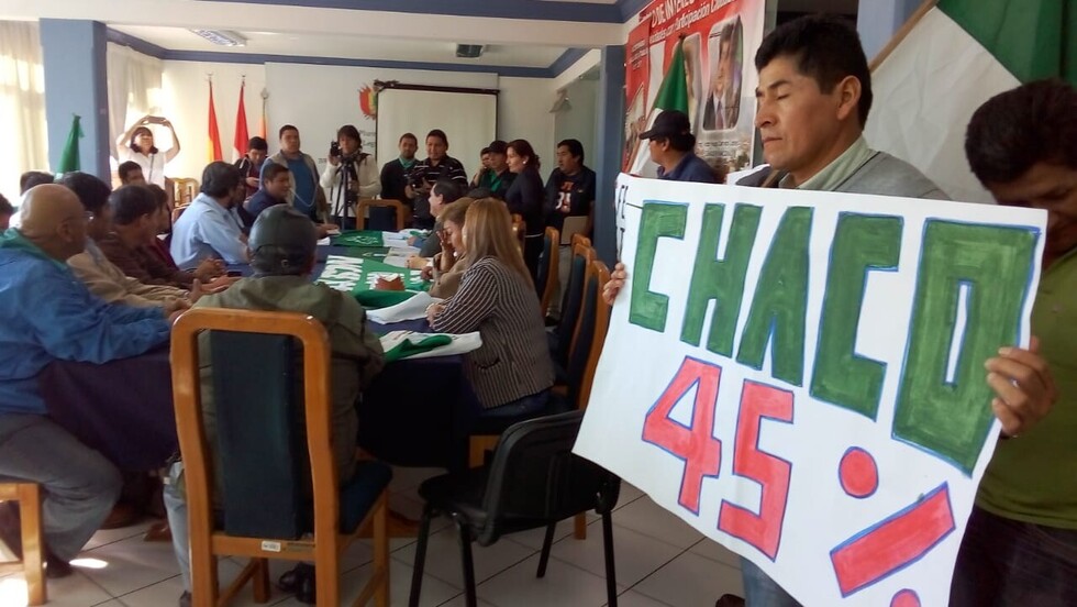 Oficial: ALP rechaza tratar Ley del 45% y la deja en manos de la Asamblea tarijeña