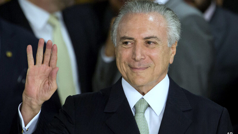 Temer abandona la reelección en Brasil