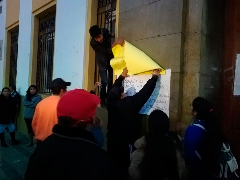 Protesta contra exploración en Tariquía sale a las calles