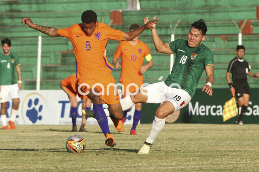 Bolivia no pudo frente al poderío de Holanda
