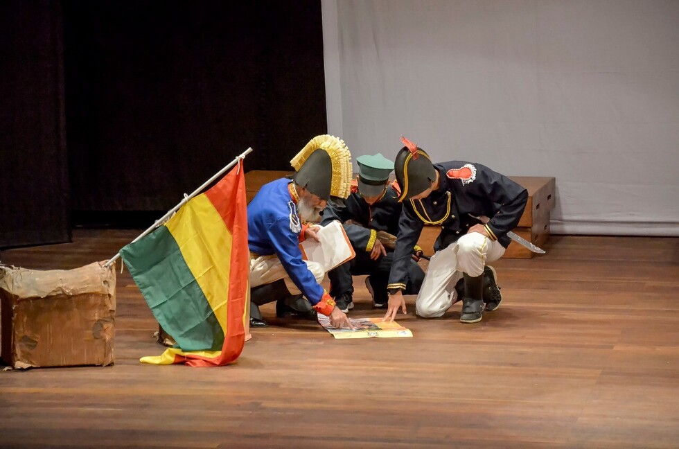 Dirección de Cultura escenifica y teatraliza la “Batalla de Canchas Blancas”