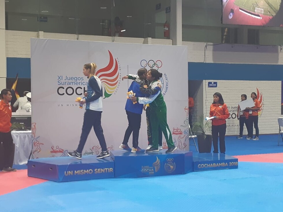Representante tarijeña obtiene medalla de bronce en Cocha 2018