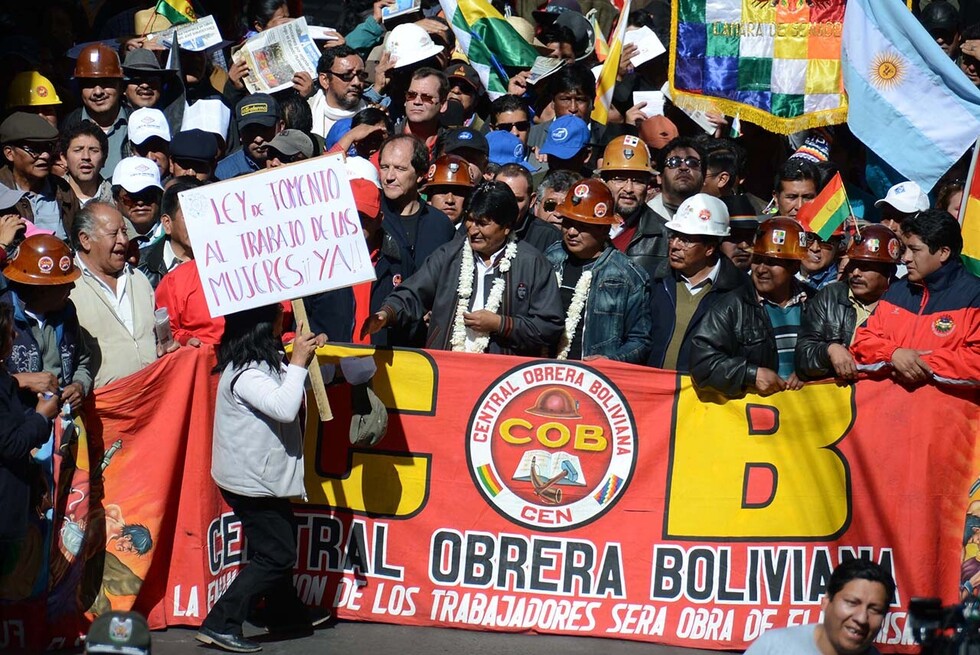 Dirigentes denuncian prebendas y uso político del fuero sindical en la COB