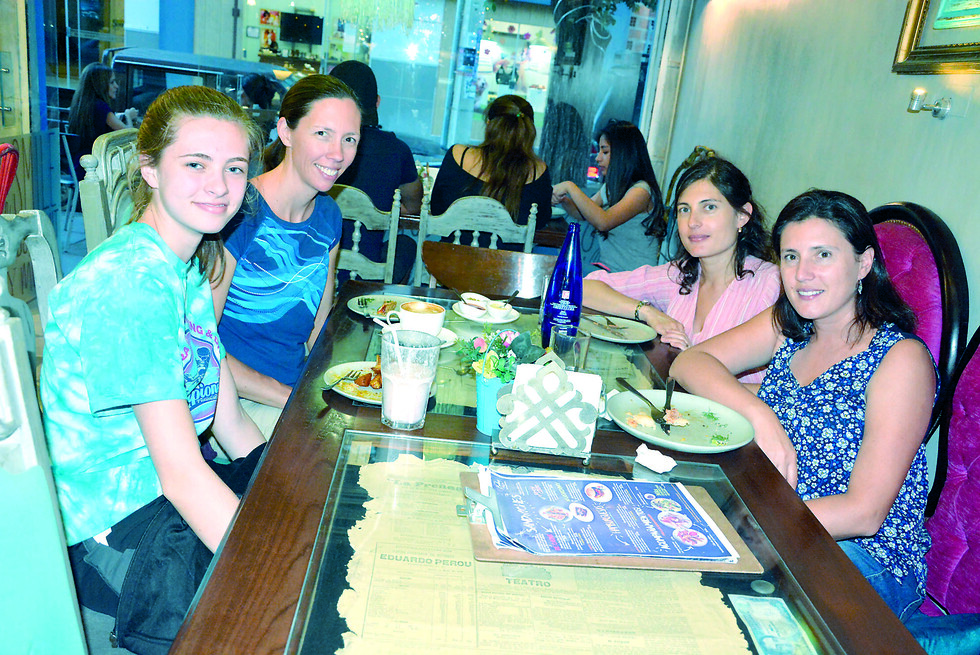 Con la familia y los amigos en Belén