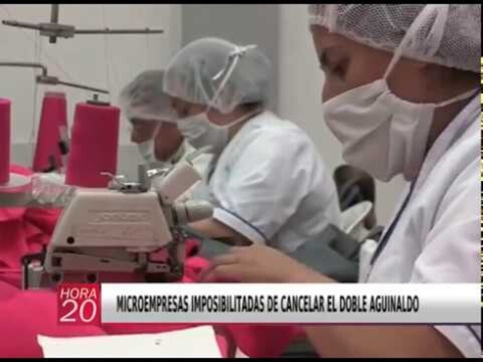 Microempresas afirman que no podrán pagar el doble aguinaldo
