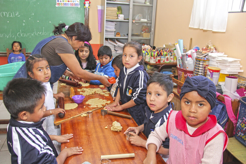 Despedida de clases de los peques