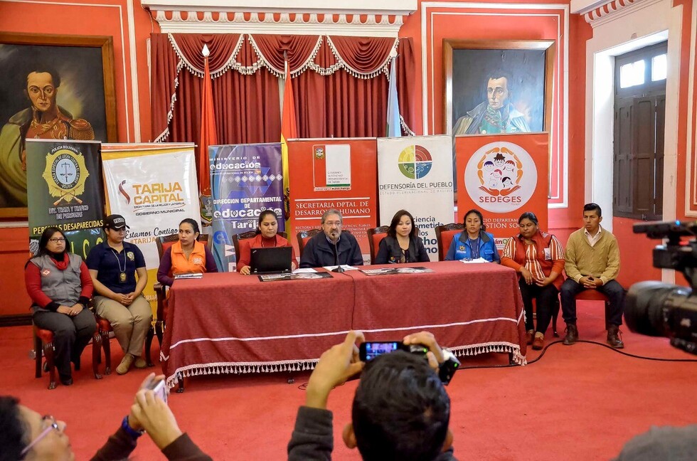 Gobernación presenta agenda de actividades de lucha contra la trata y tráfico de personas
