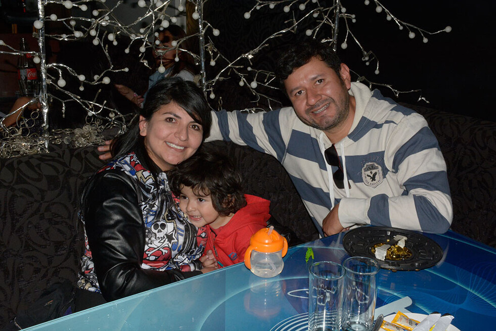 Junte familiar  en el local Xoxo