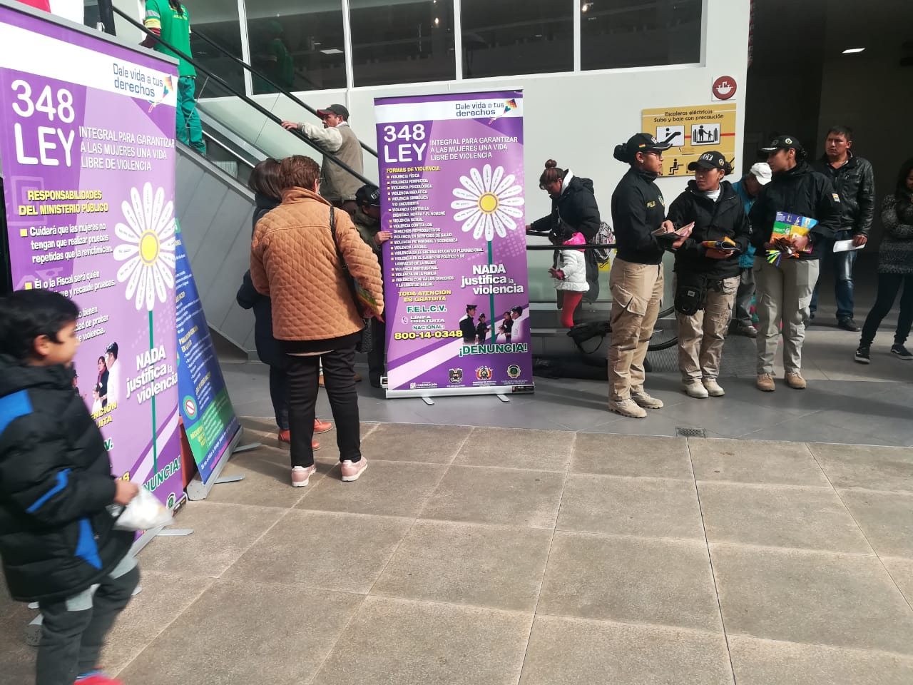 Policía socializa Ley para una vida libre de violencia hacia la mujer