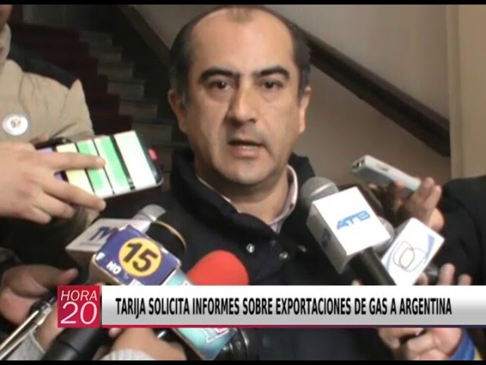 Tarija solicita informes sobre exportaciones de gas a Argentina
