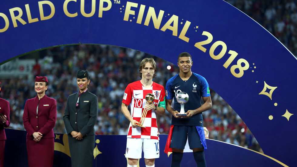 Modric, Mbappé, Kane y Courtois se llevaron los galardones individuales