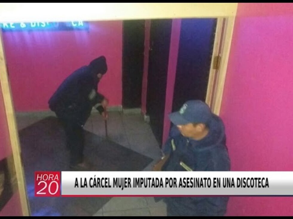 Envían a la cárcel a joven acusada de asesinar a una mujer en una discoteca