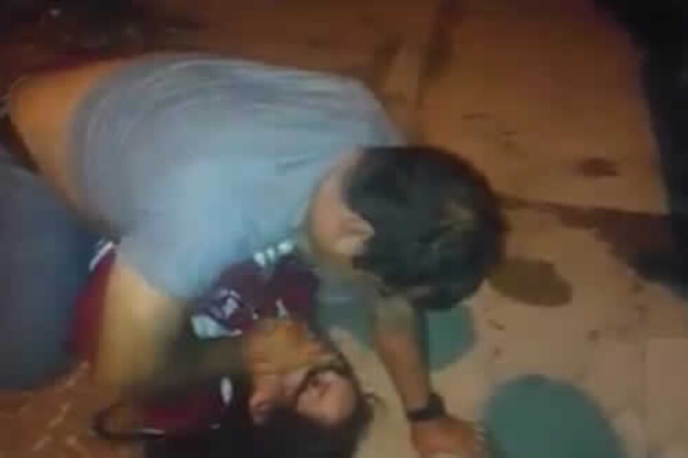 Mayor de policías y expareja protagonizan pelea callejera
