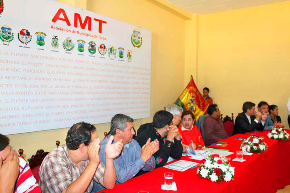 Asociación de Municipios de Tarija celebra 21 años de existencia con recursos garantizados