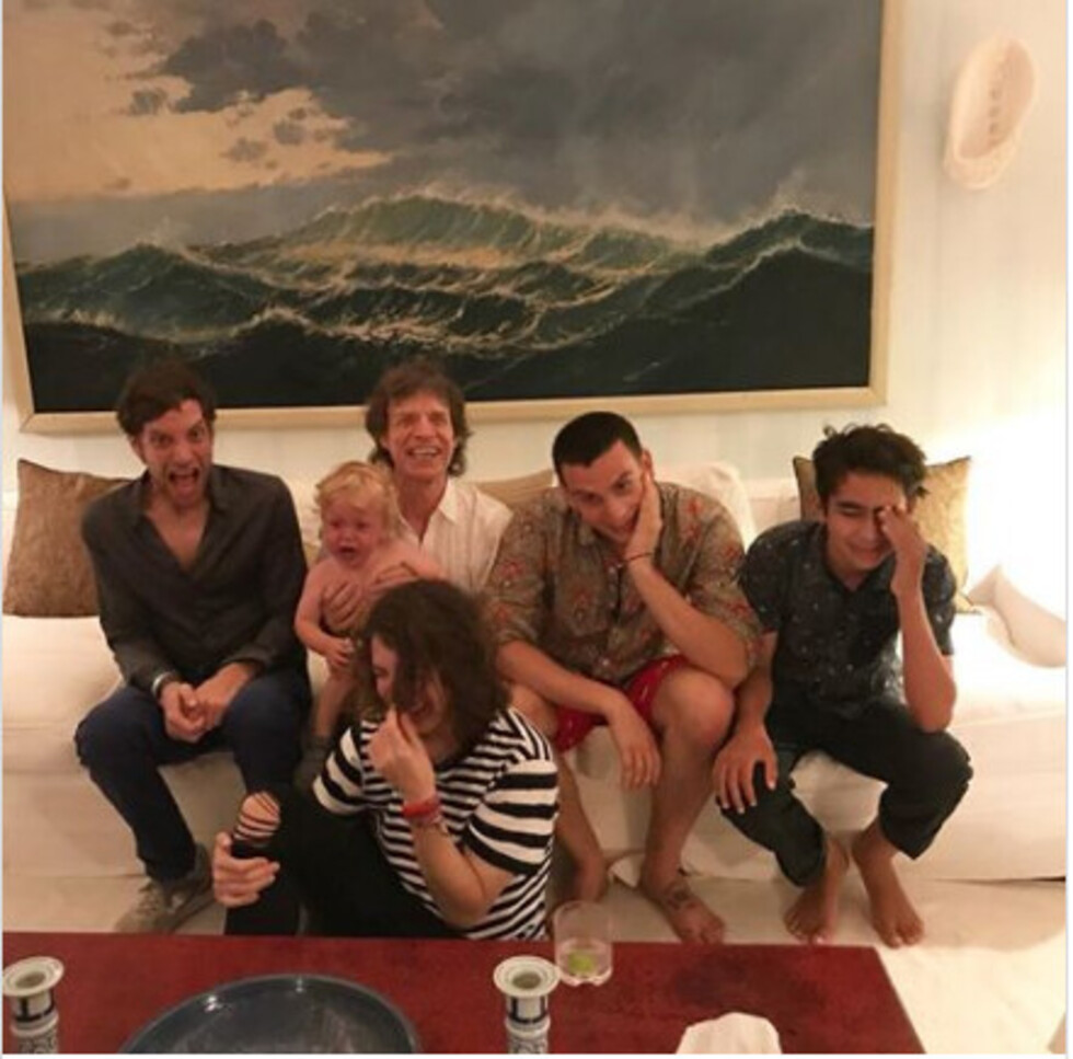 Así celebró  Mick Jagger su  cumpleaños