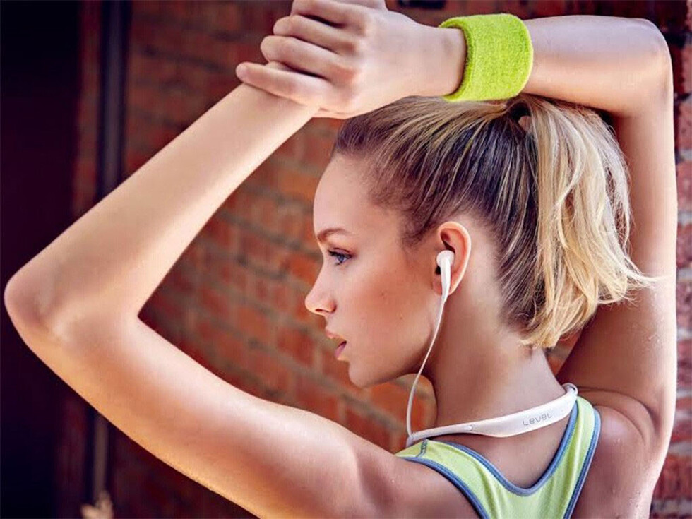Auriculares para el  gimnasio