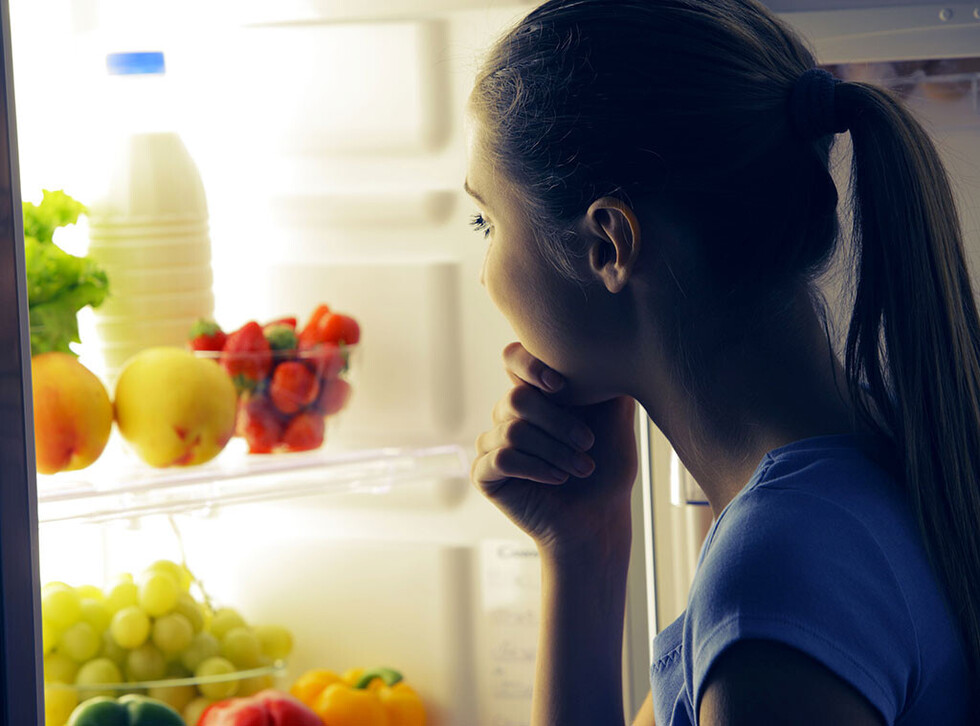 Alimentos a evitar  en la noche