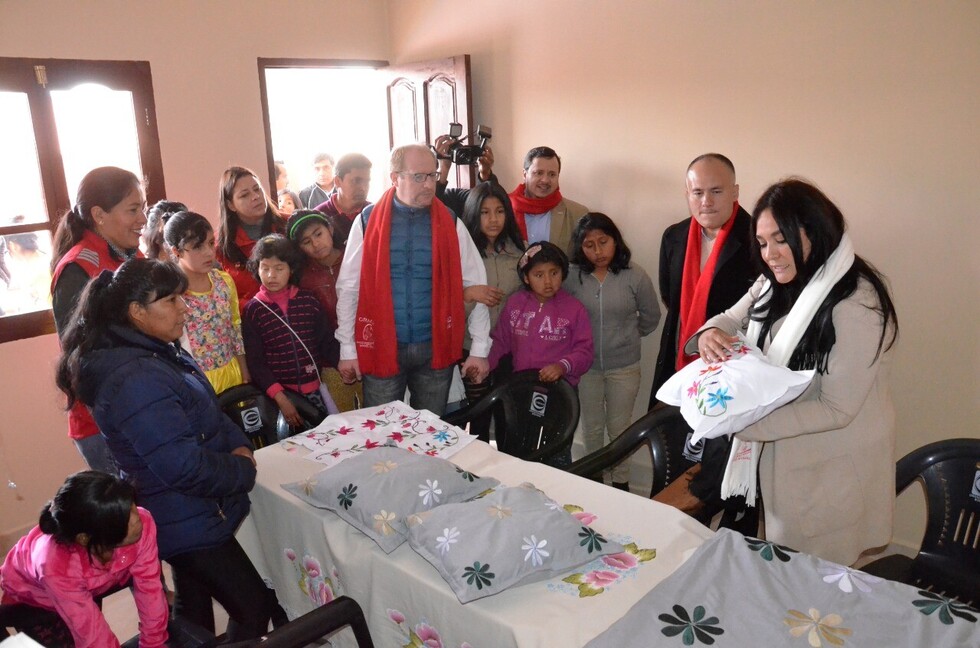 Gobernación entrega nuevo bloque al Hogar de niñas Moisés Navajas