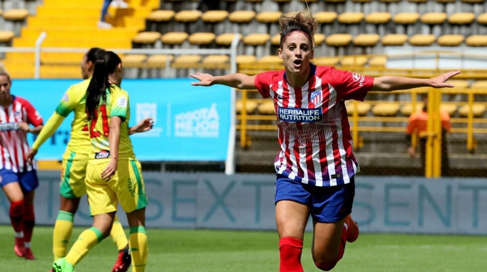 El Atlético femenino gana en Colombia
