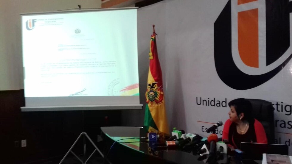 UIF acusa de “premeditación” al analista que sumó mal el saldo de Evo