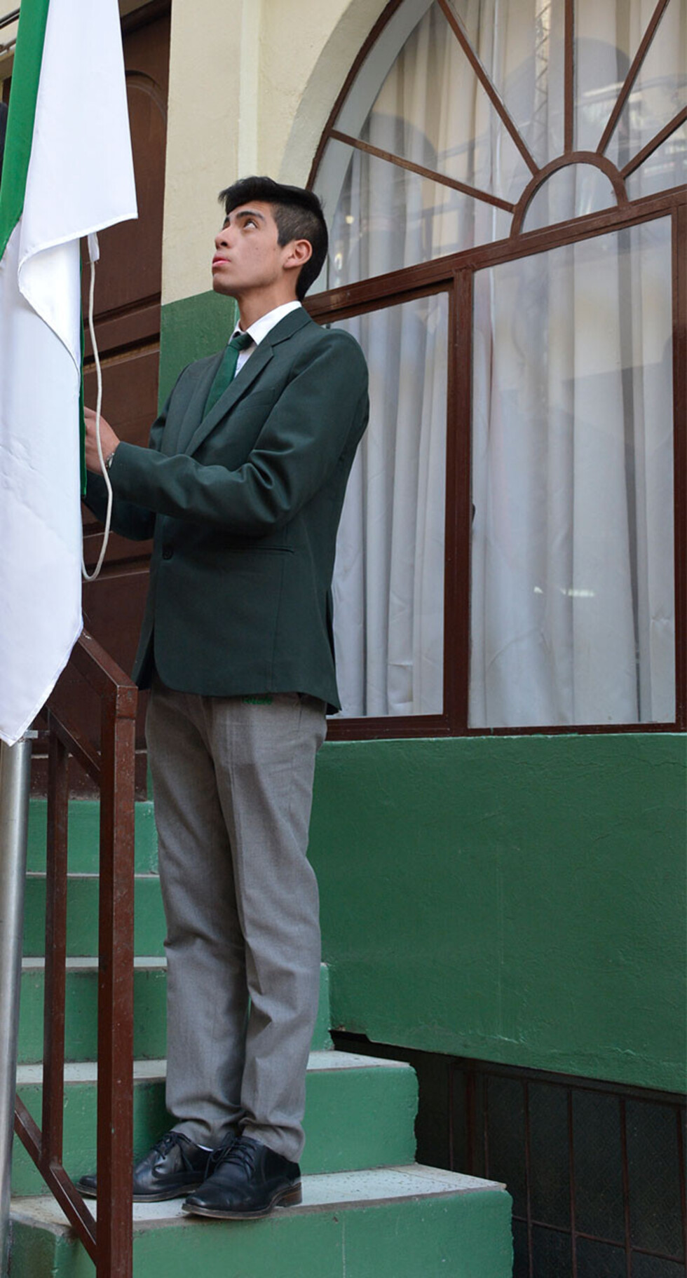Anthony Rivero Alumno destacado del Colegio San Bernardo