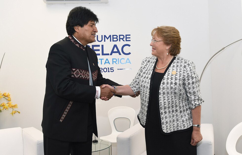 Morales felicita a Bachelet y le pide trabajar por la integración desde la ONU