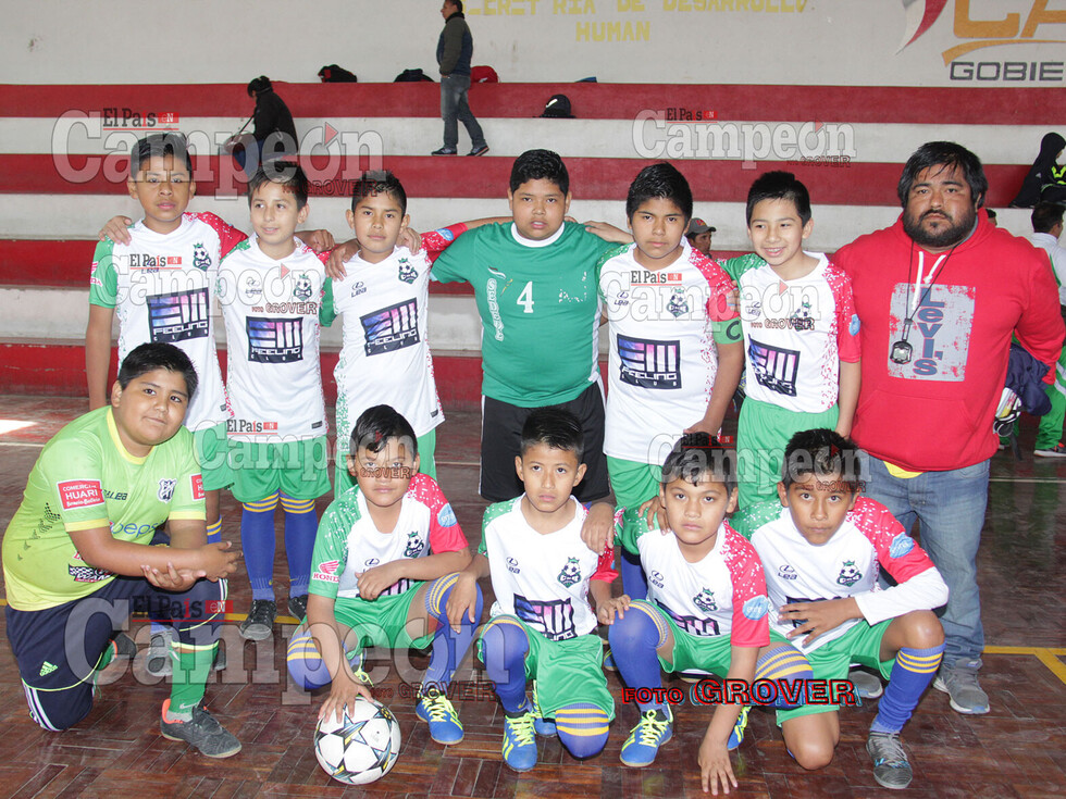 Cercado culminó lo más alto del futsal categoría sub-12