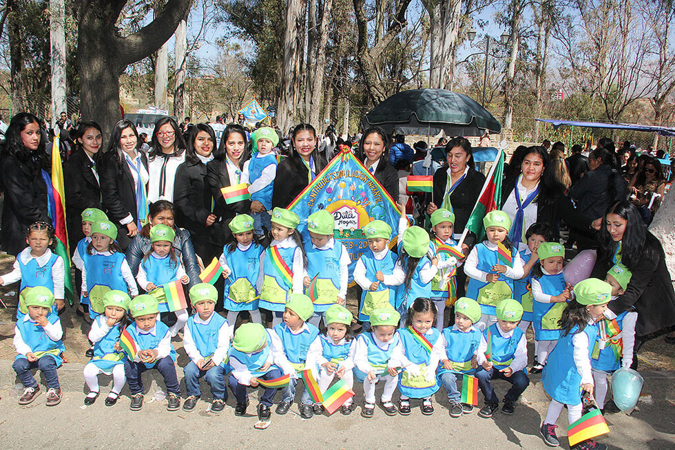 Una jornada cívica con los niños