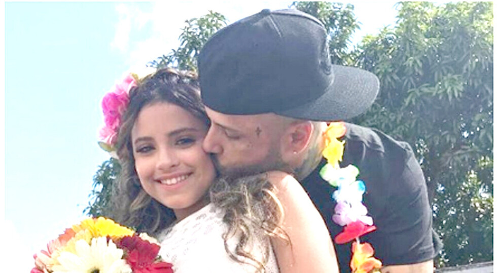 Hijas de Nicky  Jam se robaron  las miradas
