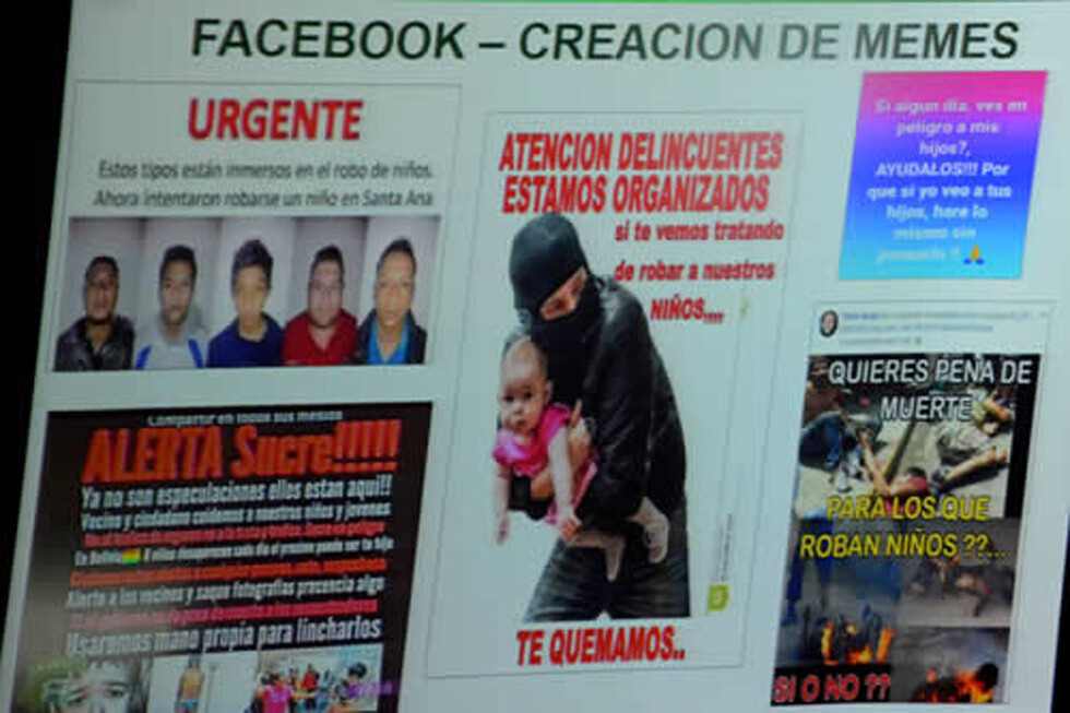 Desmienten noticias “falsas” sobre el secuestro de niños