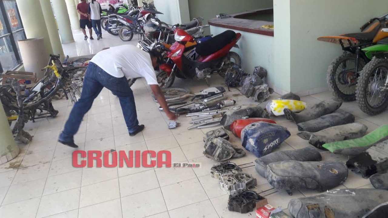 Diprove desbarata banda de ladrones de motos