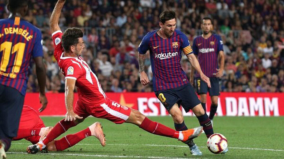 El Barcelona se queda a medias en la remontada ante el Girona
