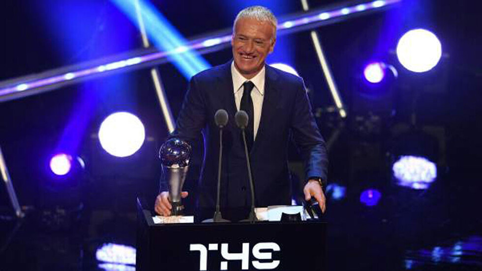 Deschamps elegido como mejor entrenador de 2018