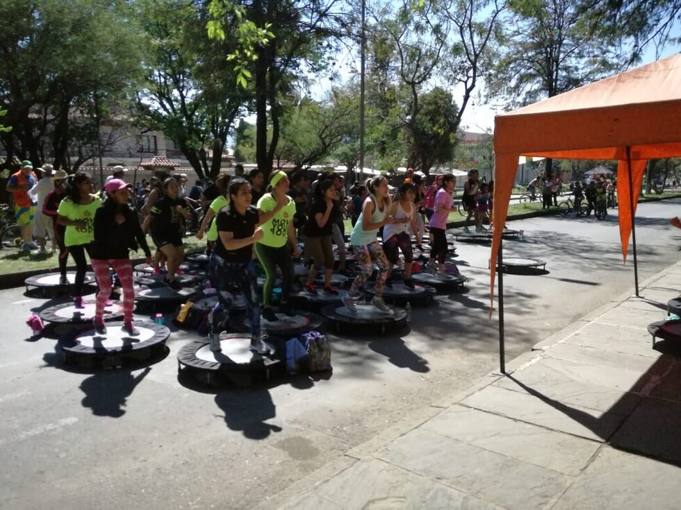 Tarija vive el Día del Peatón
