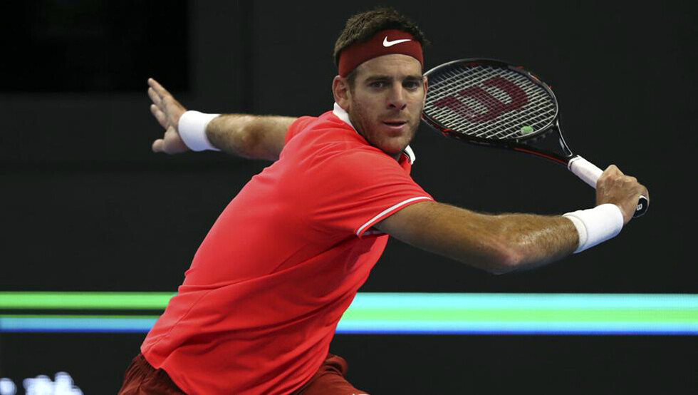 Del Potro vence a Gasquet y a la gripe para pasar a octavos