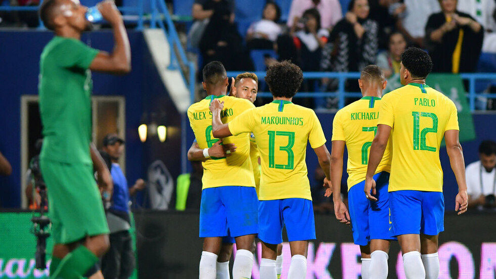 2-0. Brasil superó sin despeinarse a Arabia Saudita (VIDEO)
