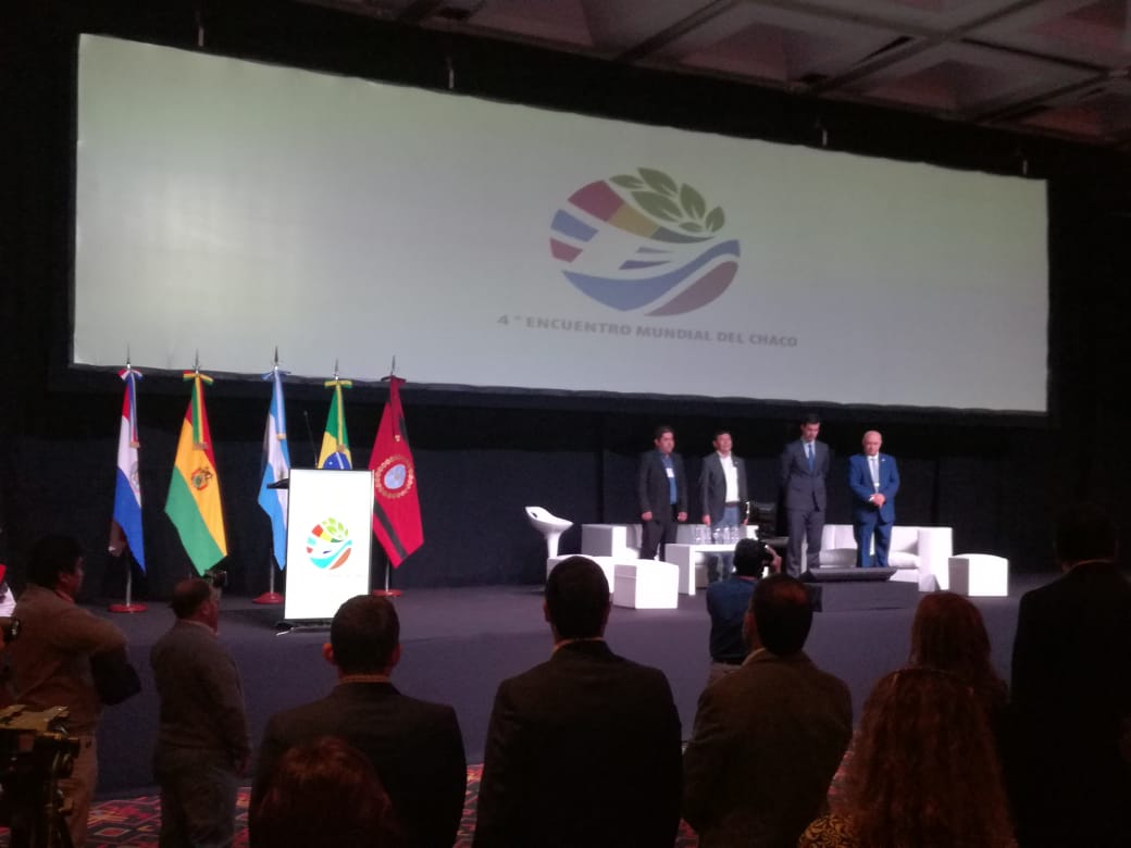 Acto inaugural del IV Encuentro Mundial del Chaco