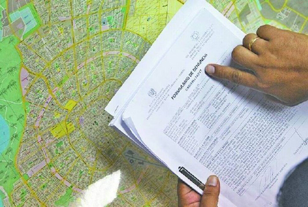Aprehenden a un sujeto por venta  de lotes