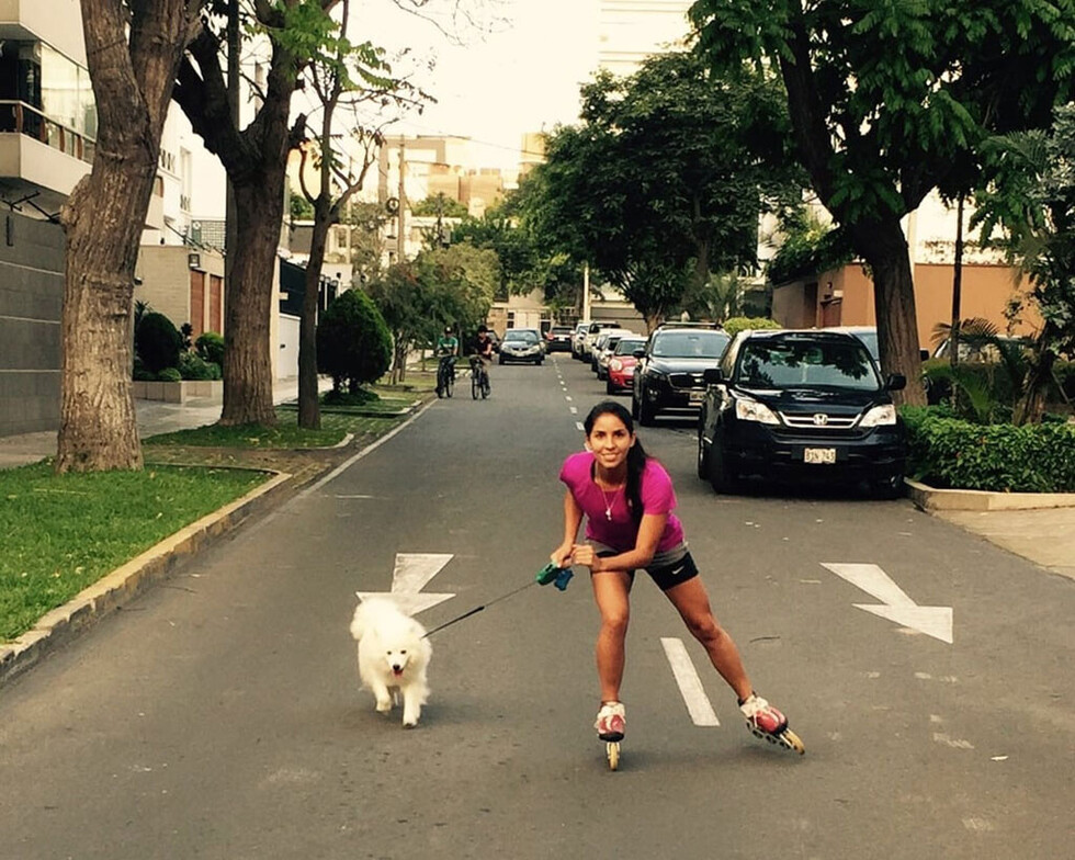 ¿Hacer  ejercicios con una mascota?