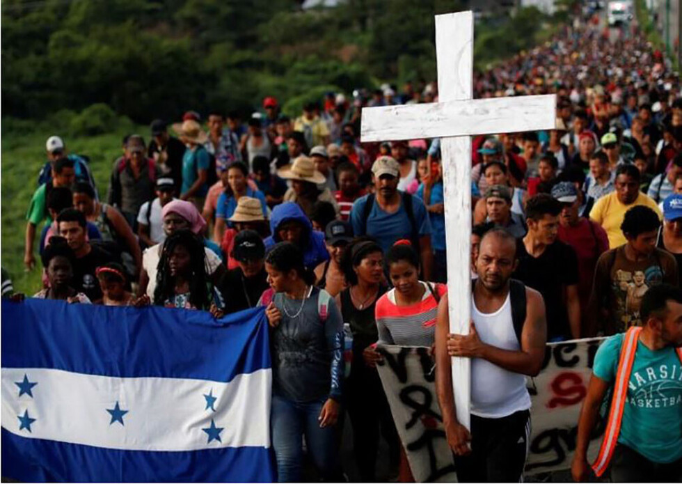 Primera ola de migrantes centroamericanos llega a Ciudad de México