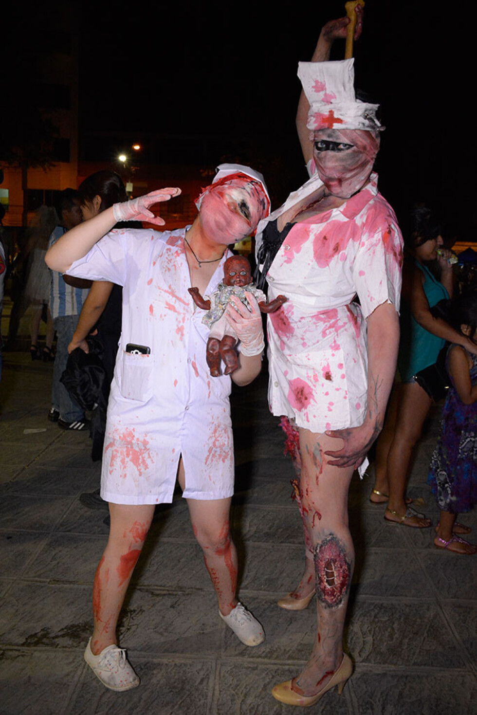 Gran marcha zombie  en Tarija
