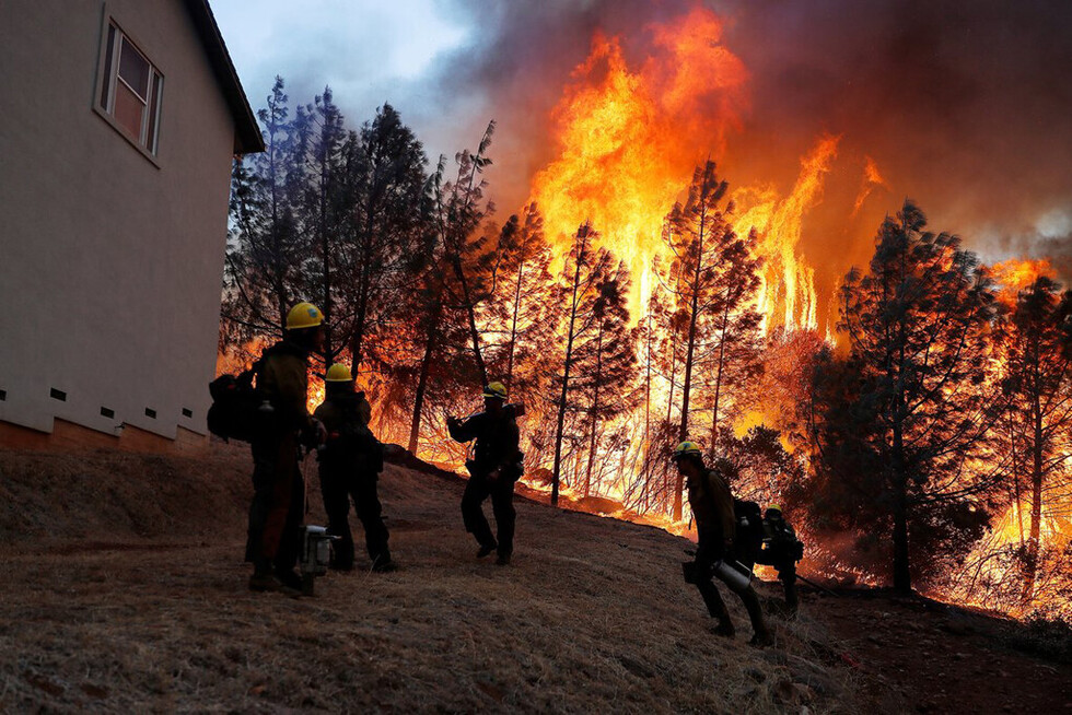 Incendio forestal azota el norte de California