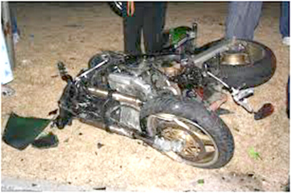 Universitario pierde la vida al chocar moto