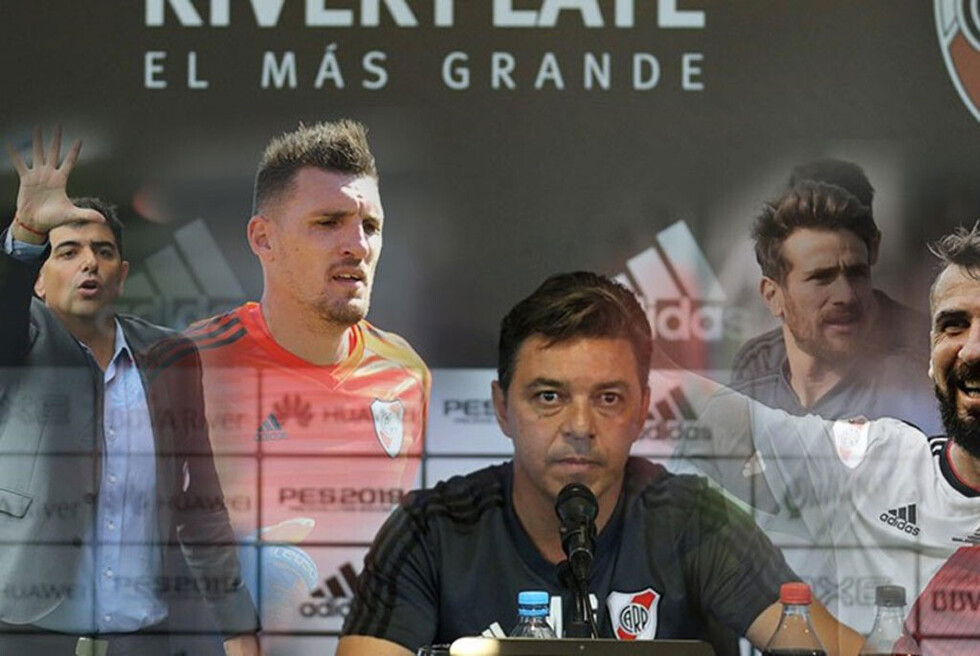 Armani, Pratto y el uno por uno del “Muñeco” en conferencia