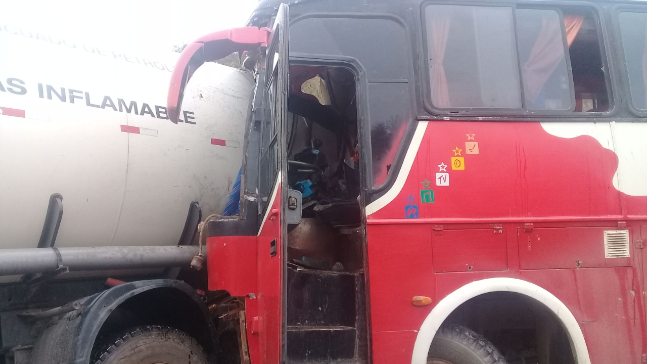 Reportan un accidente en Abra del Cóndor, hay heridos
