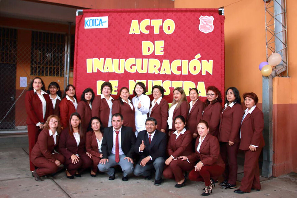 Koica inaugura   Enfermería en  el Rosa Arce