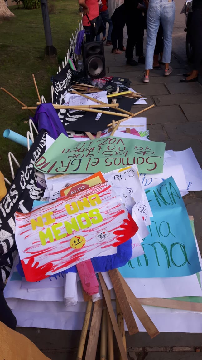Tarija marcha contra la violencia hacia la mujer: Sigue el minuto a minuto