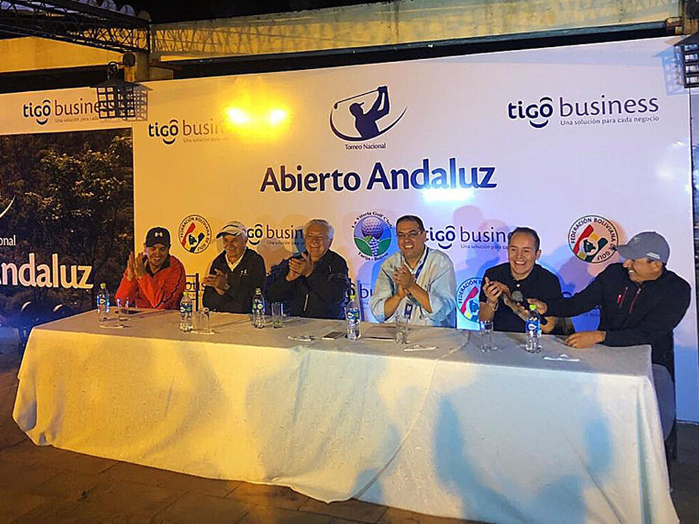 Se presentó el torneo de golf Abierto Andaluz “Tigo Business"