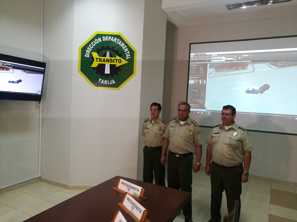 Sala de reconstrucción virtual de accidentes fue inaugurada