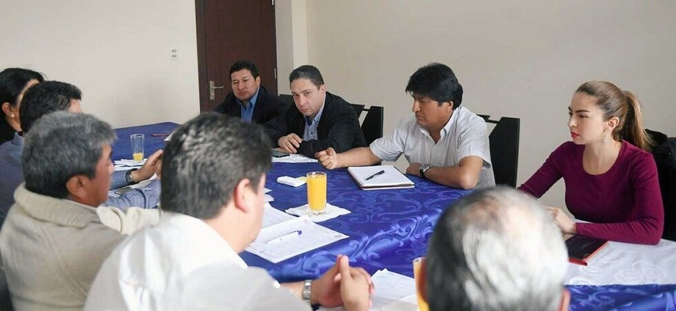 Presidente Morales se reúne con la Federación de Empresarios Privados de Tarija